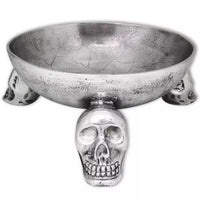 Corbeille à fruit tête de mort en aluminium