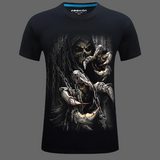 T-shirt faucheuse aux ongles longs - Noir / L - T-shirt