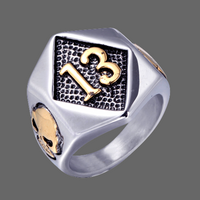 Bague porte bonheur 13