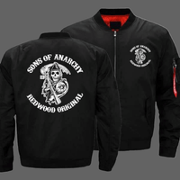 Blouson Sons of Anarchy - Noir / 4XL - blouson