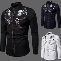 Chemise Cowboy tête de mort - Chemise
