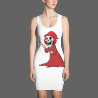 Robe diablotin à tête de mort - robe