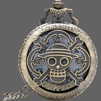 Montre à gousset Pirate en bronze - montre