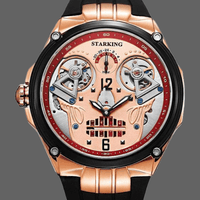 Montre tête de mort de luxe homme - montre