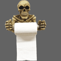 Porte papier toilette tête de mort - Porte papier toilette