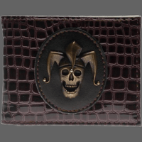 Portefeuille Joker tête de mort - portefeuille