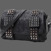 Sac à main tête de mort clouté - Sac