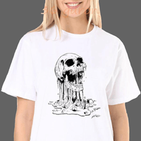 T-shirt Tête de mort dans la boue - 81018 / S - T-shirt