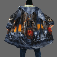 Manteau à capuche La Faucheuse