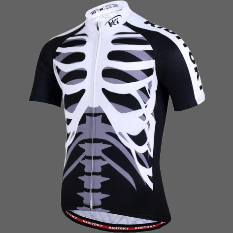Maillot velo et cycliste tête de mort pour homme Maillot velo et cycliste tête de mort pour homme