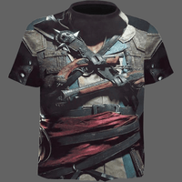 T-shirt tête de mort sherif - S - T-shirt
