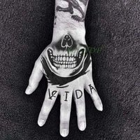 Tatoo temporaire pour la main tête de mort - Tatoo