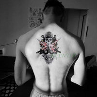 Tatoo temporaire tete de mort - Tatoo