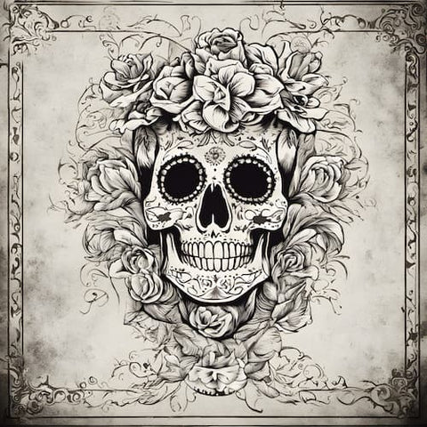 Les T tes De Mort Mexicaines T te De Mort Mexicaine Colorier YJFFCU les-t-tes-de-mort-mexicaines-t-te-de-mort-mexicaine-colorier-yjffcu