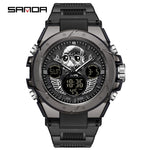 G Style Montre militaire tête de mort