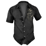 Chemise tête de mort effrayante