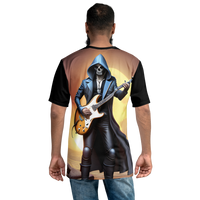 T-Shirt homme Faucheuse Guitariste Exclusif