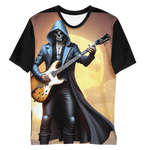 T-Shirt homme Faucheuse Guitariste Exclusif