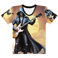 T-shirt pour Femme La faucheuse guitariste