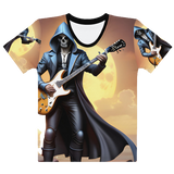 T-shirt pour Femme La faucheuse guitariste