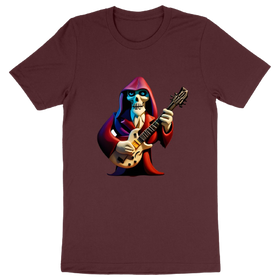 T-shirt guitare skull