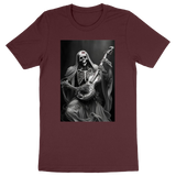 T-shirt squelette guitariste