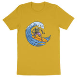 T-shirt Tete de mort Surfeur homme - face_jaune