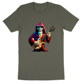 T-shirt guitare skull