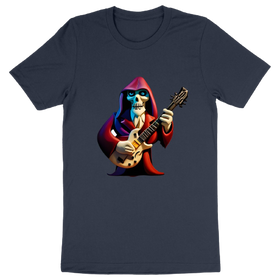T-shirt guitare skull