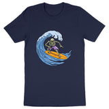 T-shirt Tete de mort Surfeur homme - face_marine