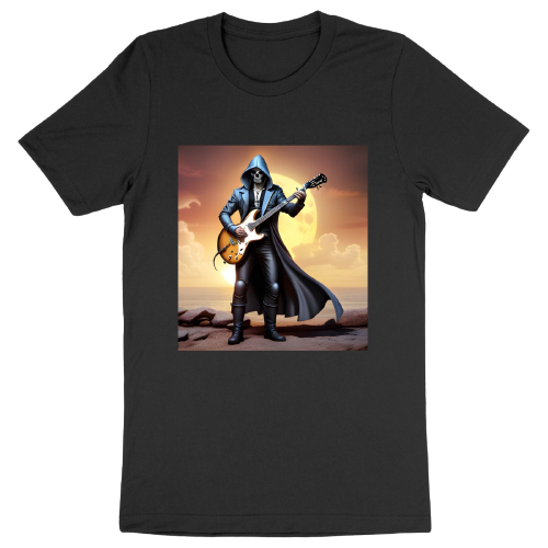 T-shirt Faucheuse guitariste