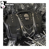 Sac Bandoulière Tendance Gothique