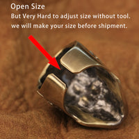 Bague Robot Œil Rouge Unique