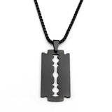 Collier Lame de rasoir Gothique