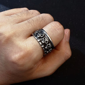 Bague Crânes Énigmatiques