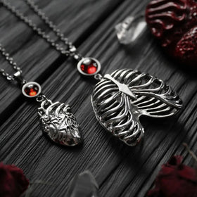 Collier Poumon Squelettique