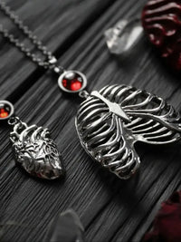 Collier Poumon Squelettique