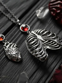 Collier Poumon Squelettique
