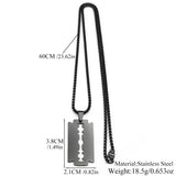 Collier Lame de rasoir Gothique