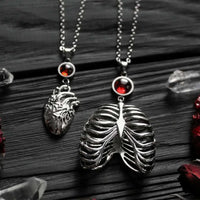 Collier Poumon Squelettique
