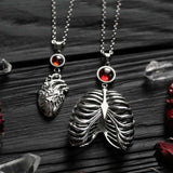 Collier Poumon Squelettique