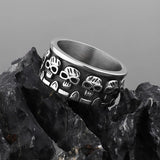 Bague Crânes Énigmatiques