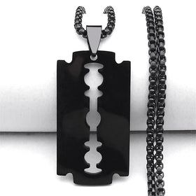 Collier Lame de rasoir Gothique