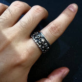 Bague Crânes Énigmatiques