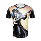 T-Shirt homme Faucheuse Guitariste