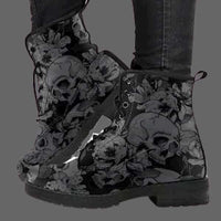 Boots tête de mort discretes - 37 - Chaussures
