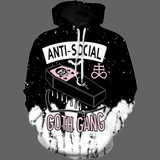 Sweatshirt Anti Social - Black / L - Sweat