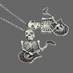 Collier Guitariste Squelette - Collier