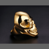 Bague Tête de mort Gothique