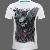 T-shirt crane avec des ailes en 3D - M - T-shirt